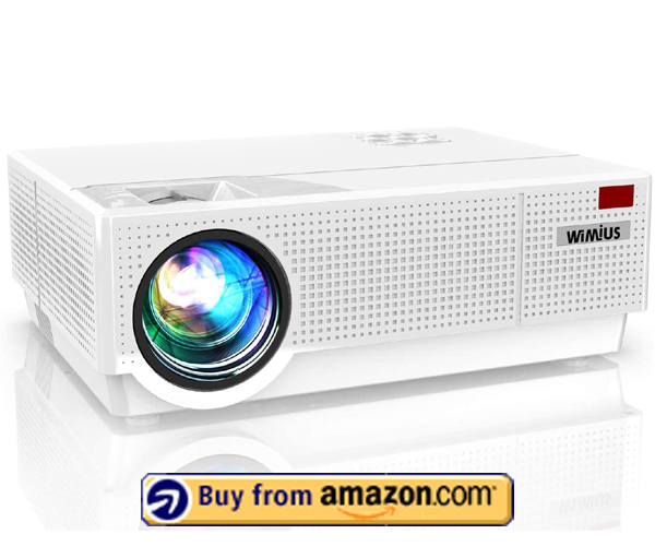 WiMiUS Upgraded P28 - Best Cheap Outdoor Projector 2023