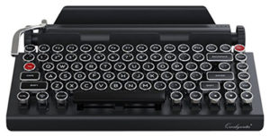 Qwerkywriter Typewriter Wireless Mechanical Keyboard - Best Bluetooth Mechanical Keyboard 2023