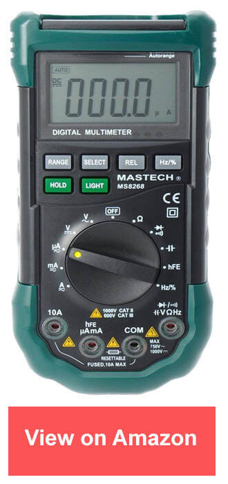 Mastech MS8268 Digital Multimeter - Best Multimeter Under $50 2023