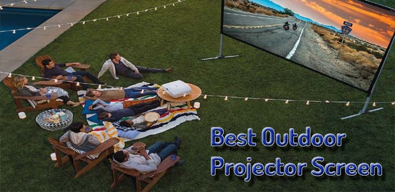 best outdoor projector screen