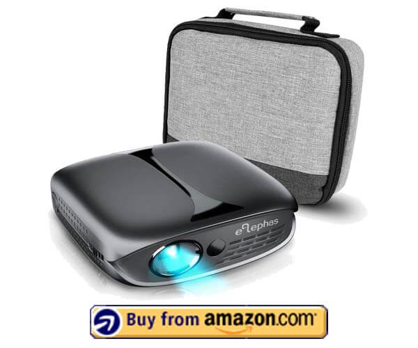 ELEPHAS 100 DLP Portable Projector - Best Pocket Projector Under $200 2023