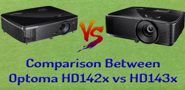 Comparison Between Optoma HD142x vs HD143x