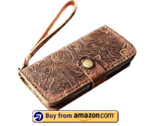 Genuine Italian Leather Case for iPhone 13 iPhone 14 - Best Last-Minute Gifts For Mom From Daughter 2023