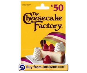 The Cheesecake Factory Gift Card - Last Minute Christmas Gifts 2022