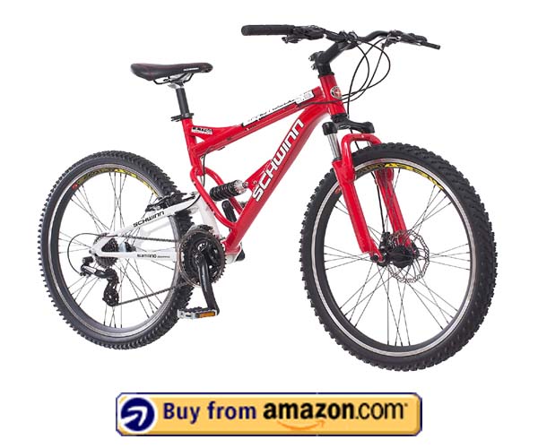 Schwinn Protocol 1.0 Mountain Bike - Best Dual-Suspension Mountain Bike 2023