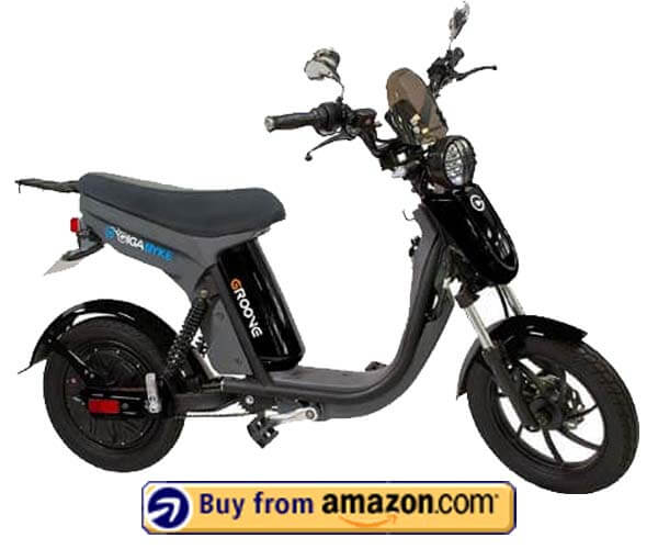 GigaByke Groove Motorized E-Bike - Fastest Electric Moped 2023