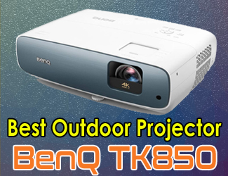 BenQ TK850 - best outdoor projector