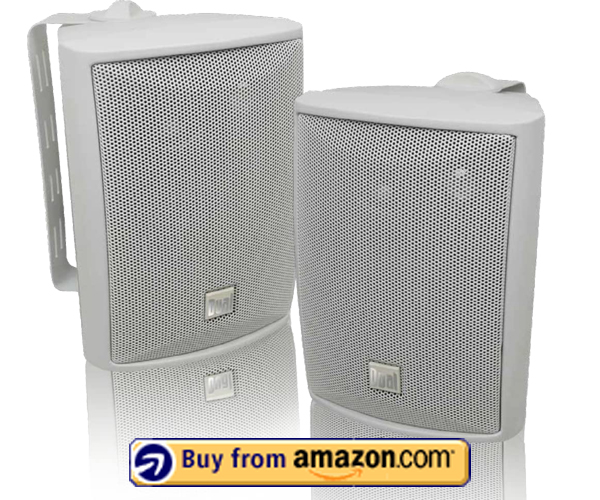 Dual Electronics LU43PW 3-Way High Performance Outdoor Speakers 2023