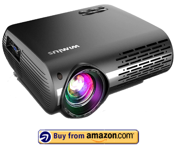 WiMiUS Newest P20 - Best Native 1080p Projector Under $400 2023